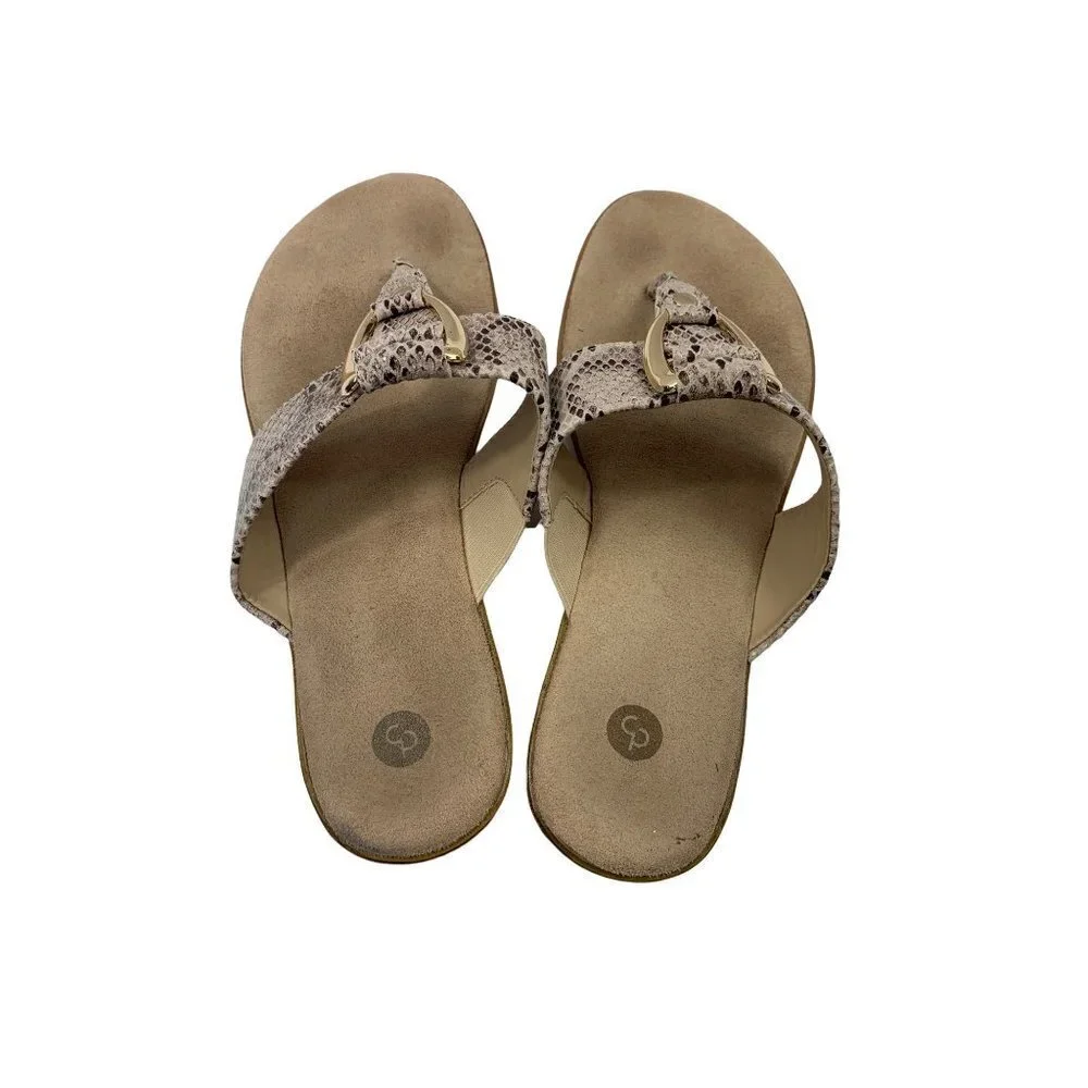 DB Established 1962 Women's Snake Print Sandals - Picture 6 of 6